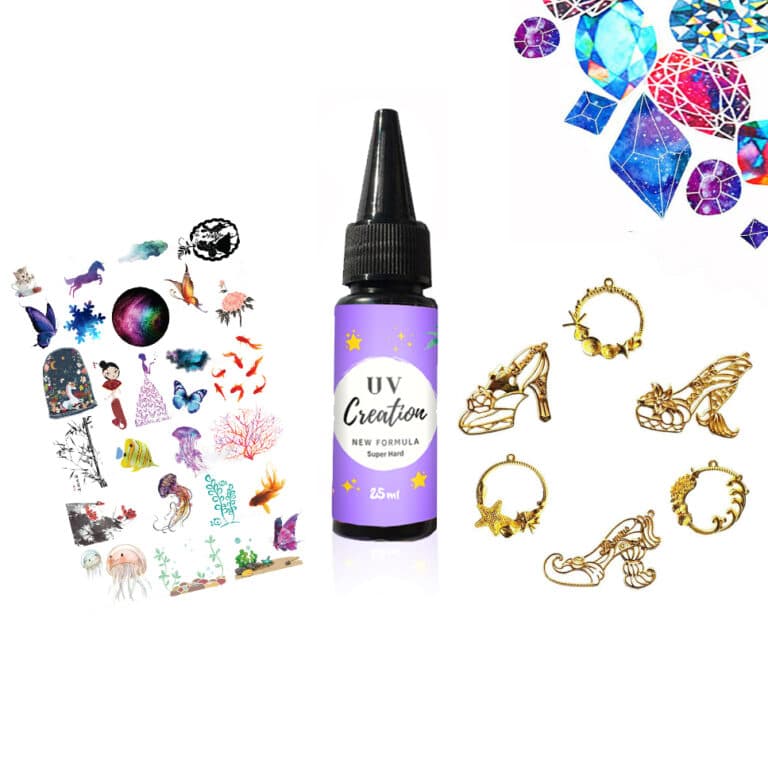 SET Résine UV pour création de bijoux