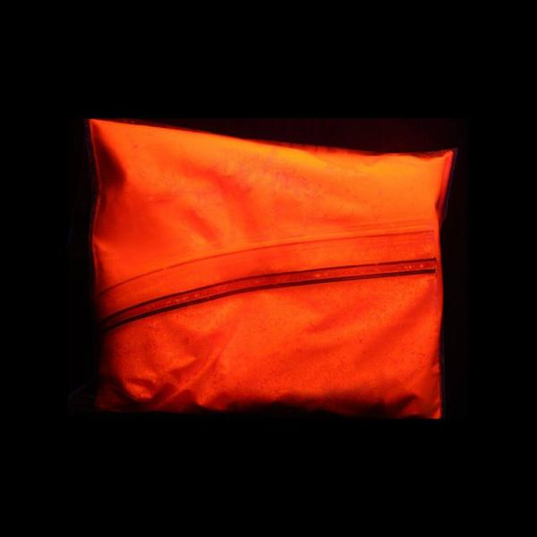 PIGMENT FLUORESCENT UV (Poudre fluorescente) - ORANGE FLUO 100gr