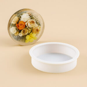 Moule en silicone cercle de haute qualité pour créer avec de la résine époxy - D.20 cm