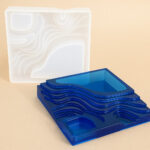 Moule de vase à fleurs, boîte à bijoux rectangulaire