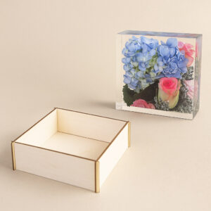 Moule en silicone carré de haute qualité pour créer avec de la résine époxy - 15.3 x 15.3 cm