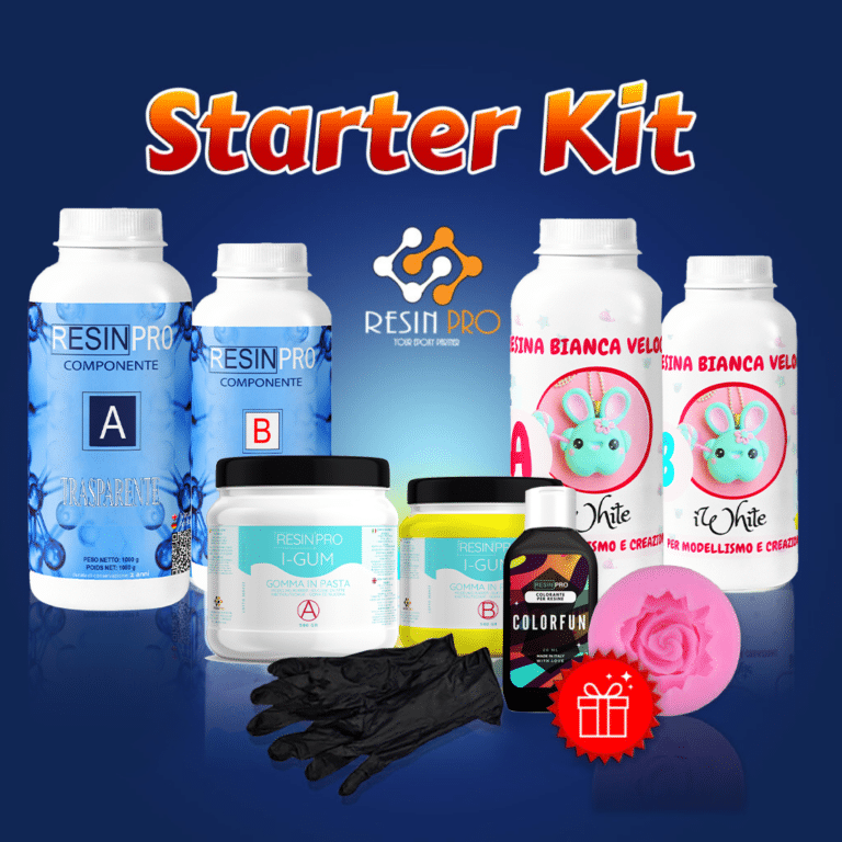 Kit de démarrage avec Caoutchouc en pâte - KIT + PÂTE COLORANTE NOIR