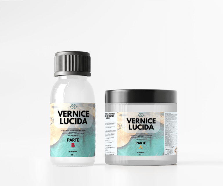 Vernis Transparent Brillant Bicomposant (Multi-usage)