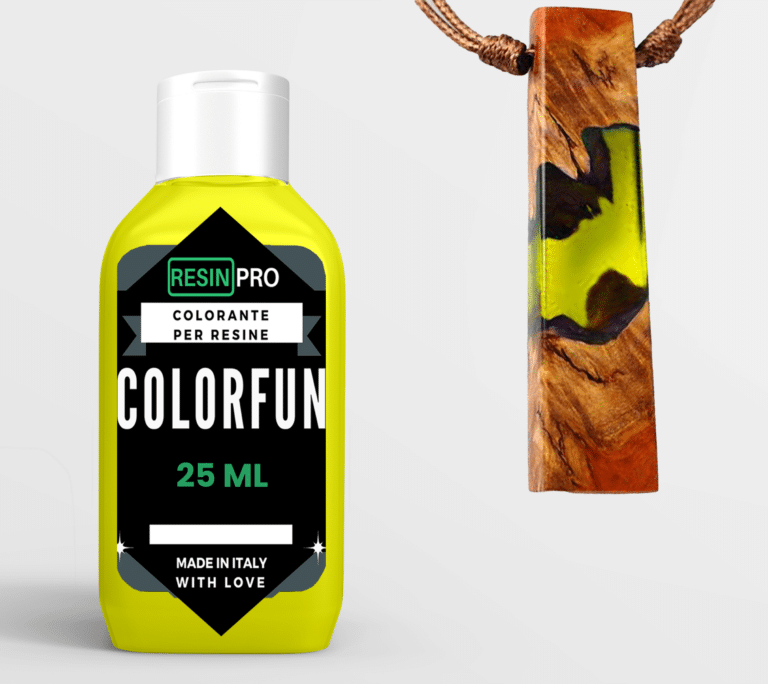 PÂTE COLORANTE DELUXE COLORFUN ORIGINAL POUR RÉSINES ÉPOXY – 25 ml - JAUNE