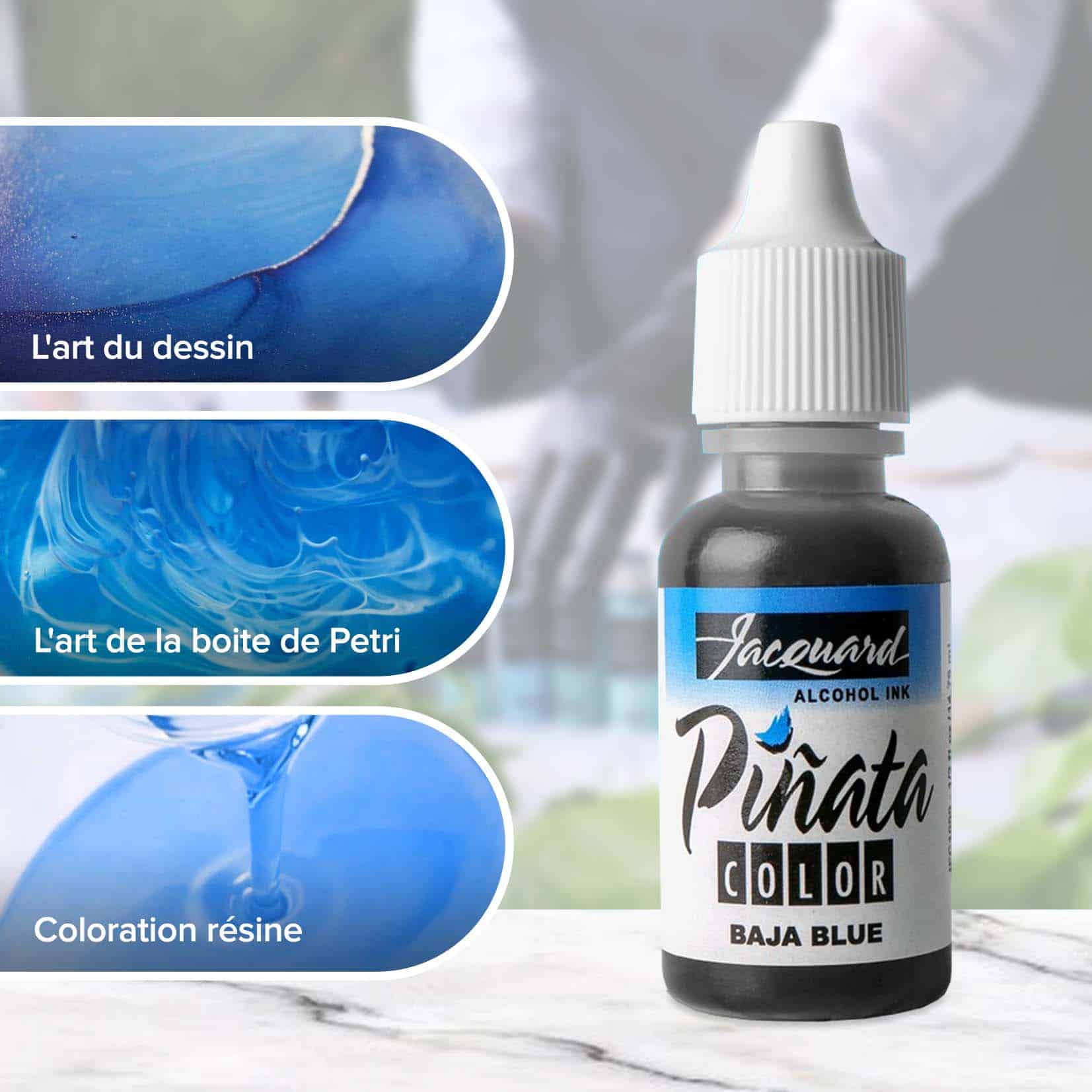 Encre Jacquard Piñata Effet Explosion à Base d’Alcool