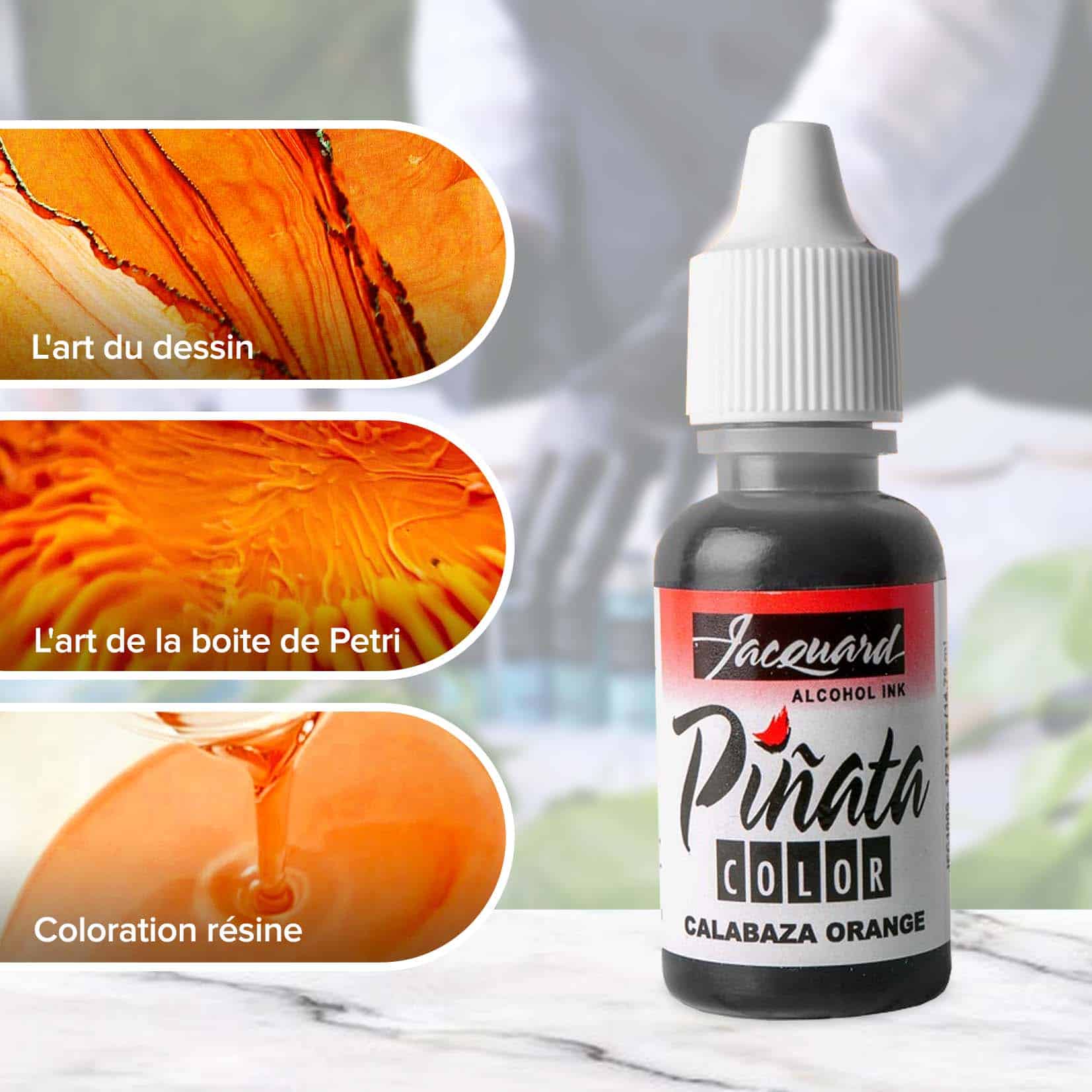 Encre Jacquard Piñata Effet Explosion à Base d’Alcool