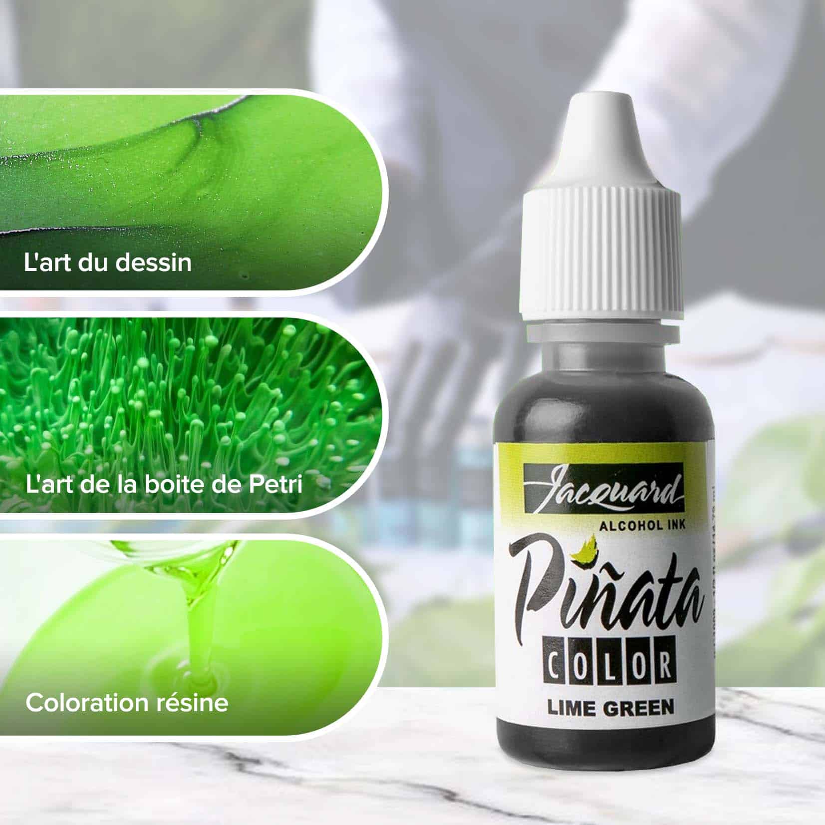 Encre Jacquard Piñata Effet Explosion à Base d’Alcool