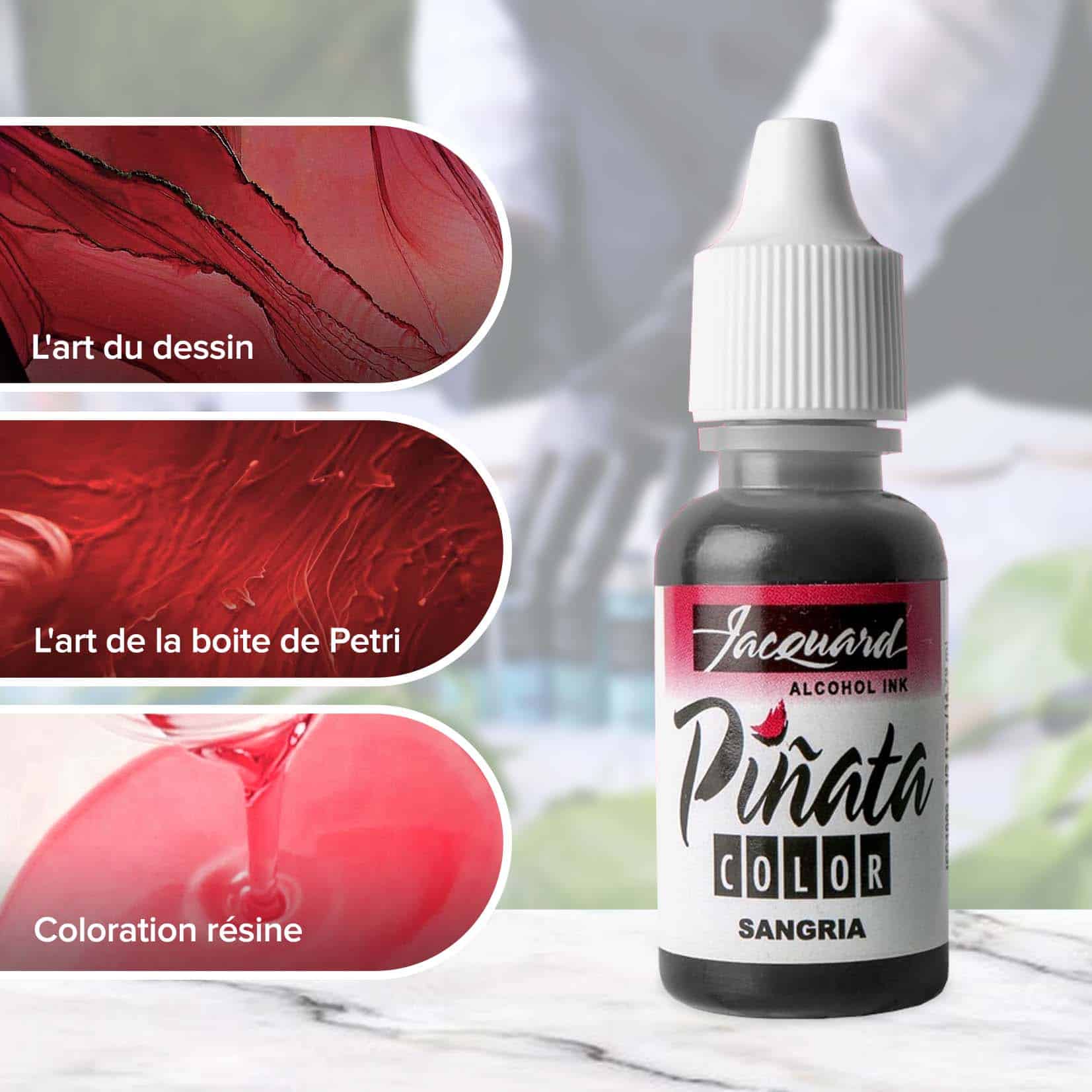 Encre Jacquard Piñata Effet Explosion à Base d’Alcool