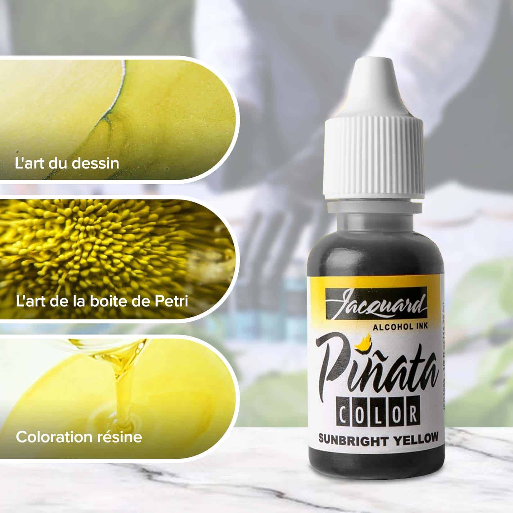 Encre Jacquard Piñata Effet Explosion à Base d’Alcool