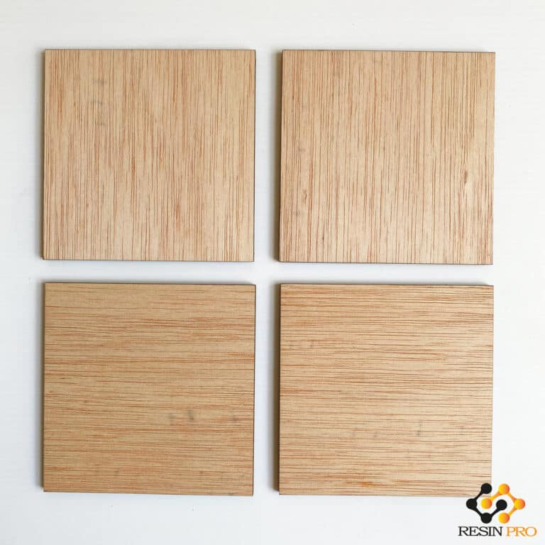 Kit 6 sous-verres carrés de 10cm