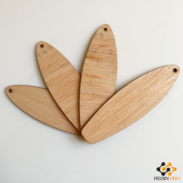 Bases en forme de planche de surf de 16 cm de long