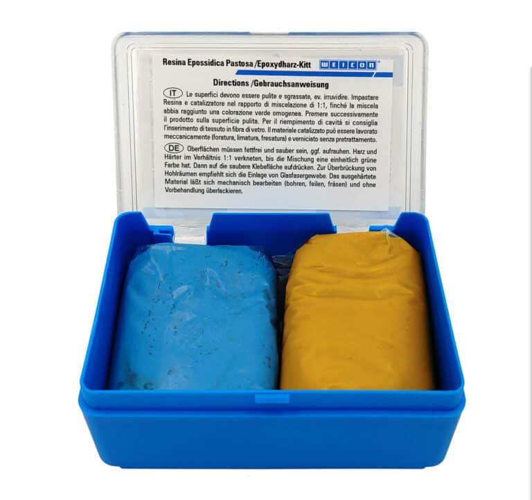 WEICON - Pâte Epoxy - Mastic pour Réparation de Métal, Aluminium, Plastique, Verre et Bois - Rapide et Efficace !