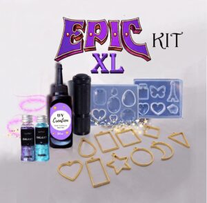 KIT DE CRÉATION DE BIJOUX AVEC Résine UV