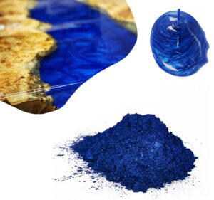 SAHARA Pigments Métalliques 10 et 30 gr - BLEU FONCÉ 10 gr
