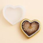 Moule en silicone en forme de coeur - 15cm