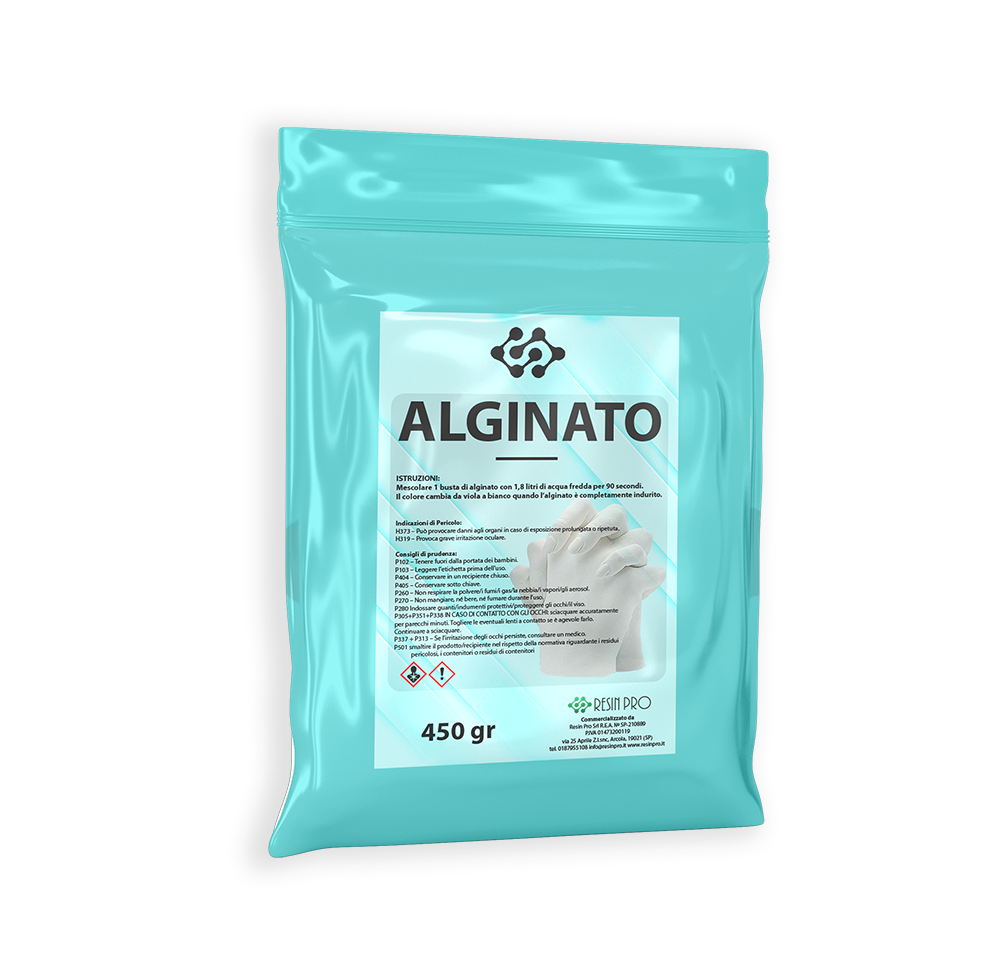Alginate pour les moulages chromatiques - 450gr