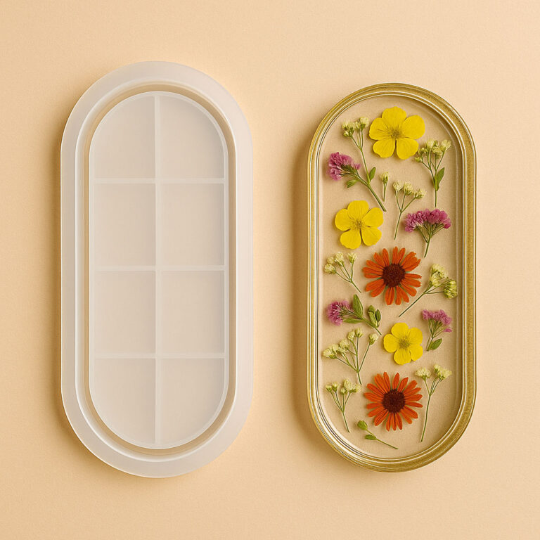 Moule en silicone – Sous-verres ou vide-poches – Exprimez votre créativité !