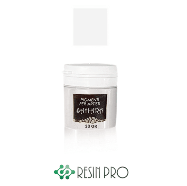 SAHARA Pigments Métalliques - BLANC BRILLANT 30 gr