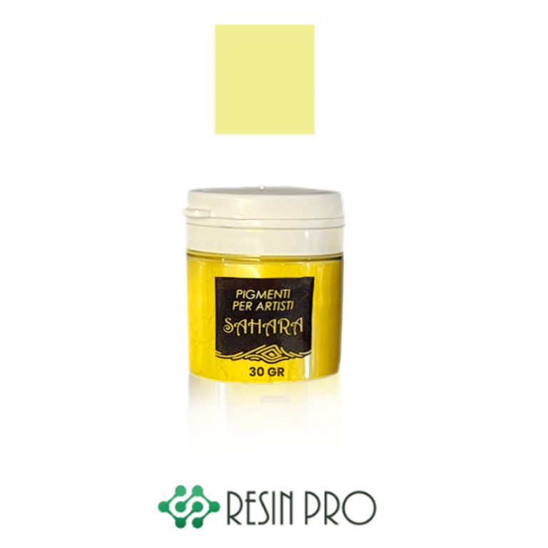SAHARA Pigments Métalliques COULEURS PASTEL 30GR - JAUNE 30gr