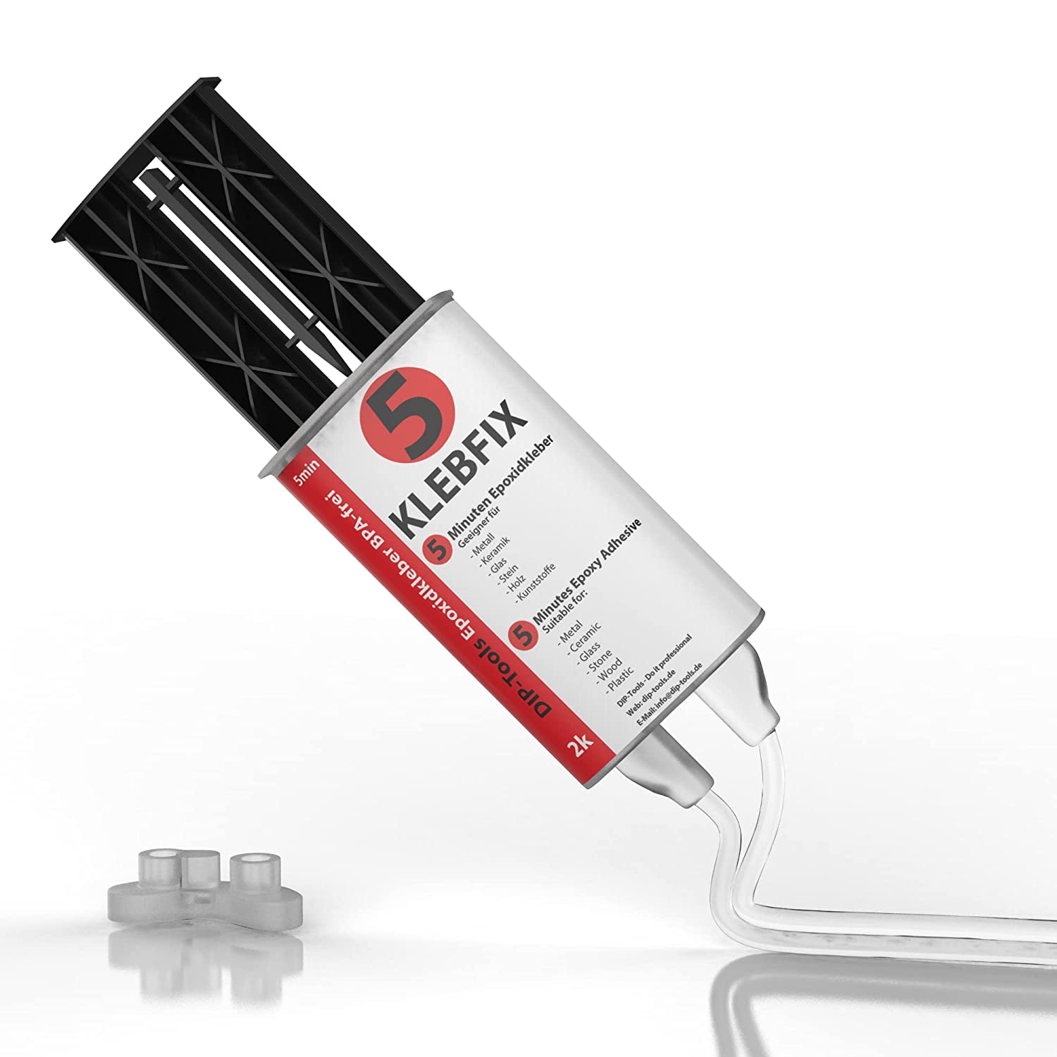 Colle époxy bi-composante : Colle en 5 minutes - Avec une seringue doseuse  pratique !