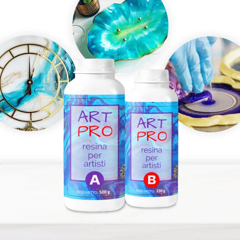 ART PRO Résine Epoxy transparente Glaçage: La plus utilisée par les Artistes !