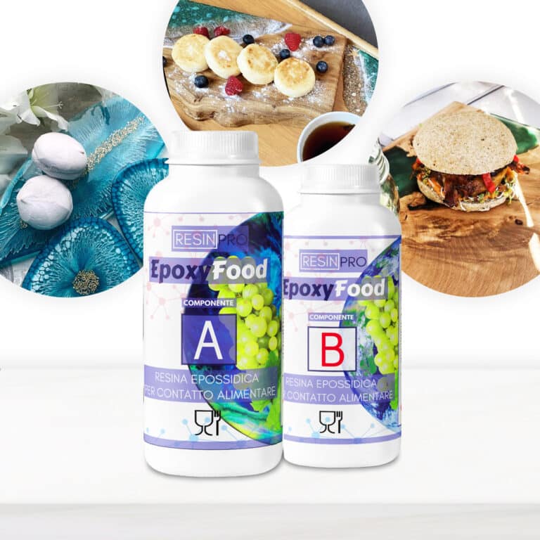 EPOXYFOOD - Résine Transparente pour Contact Alimentaire - Food Safe