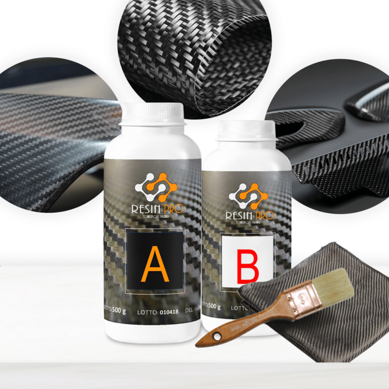KIT COMPLET DE REPARATION + FIBRE DE CARBONE TWILL 200gr/m² - Rapide, Simple et Durable !