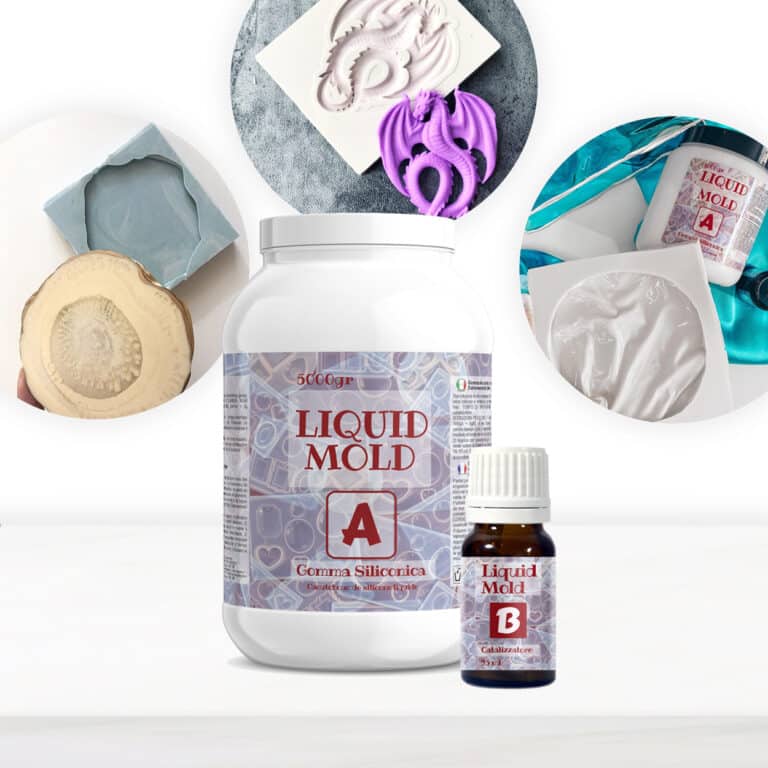 Liquid Mold - Caoutchouc Silicone 20 Shores - Dureté Moyenne, Polyvalent!