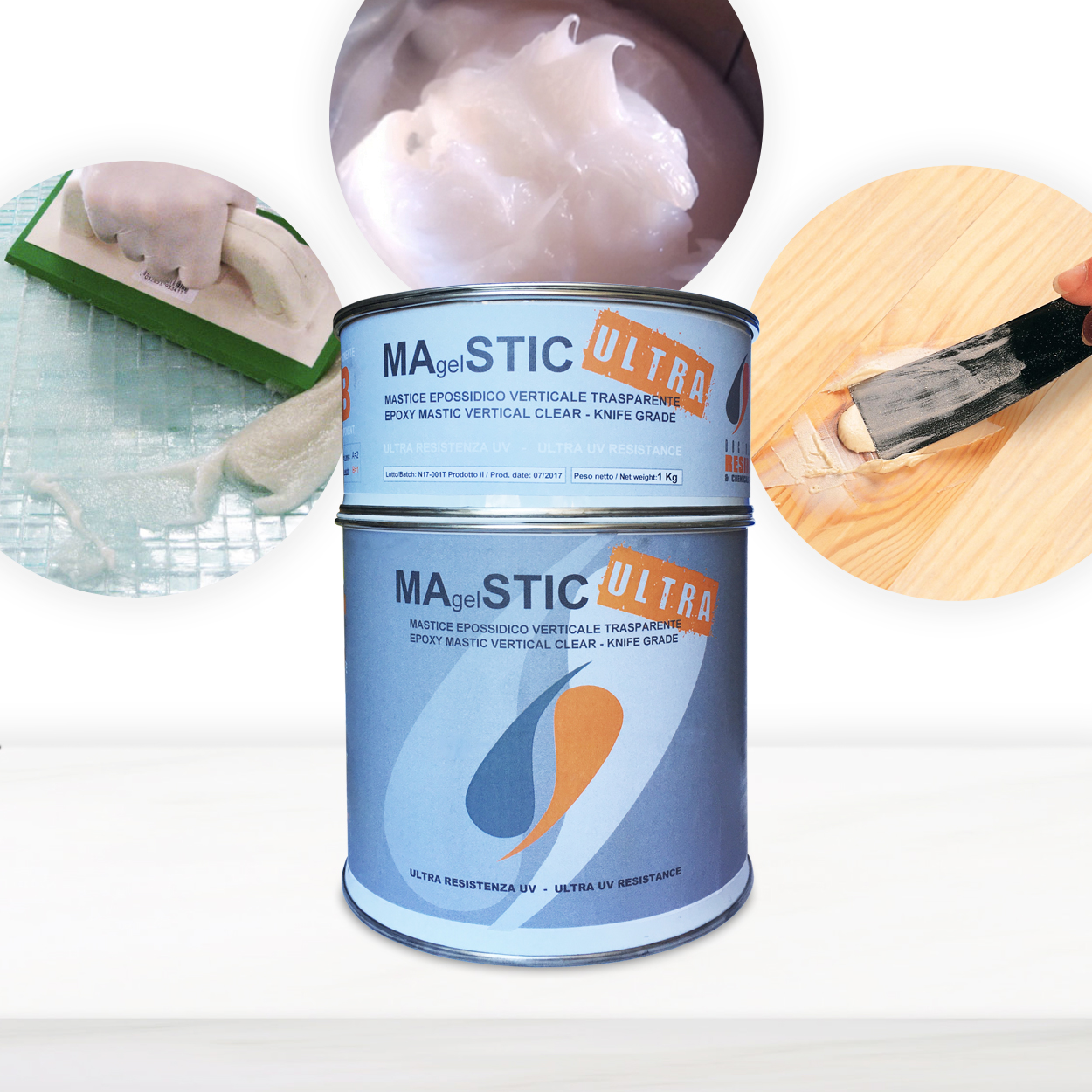 MAGELSTIC - Mastic Epoxy Bicomposant : Pour un Collage et un jointement  durables !
