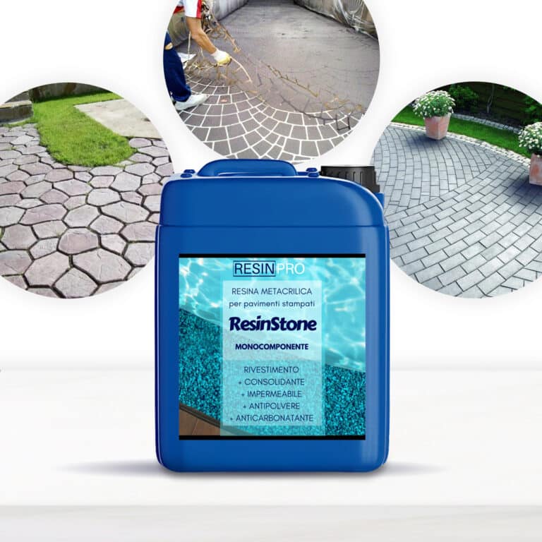 RESINSTONE RESINE METHACRYLIQUE MONOCOMPOSANTE pour SOLS EN BÉTON