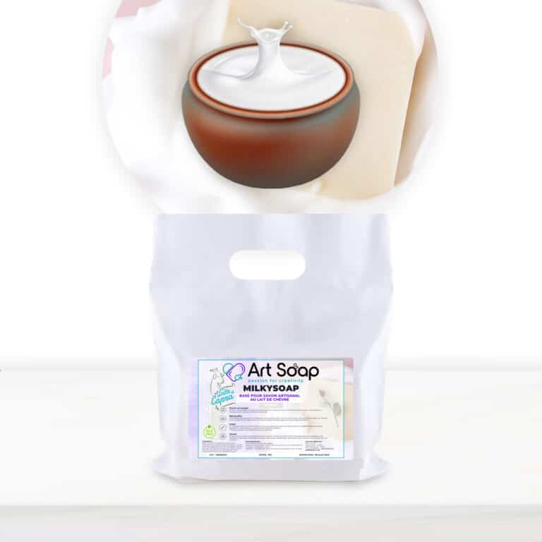 MilkySoap - La base pour les savons au lait de chèvre faits à la main par Art Soap