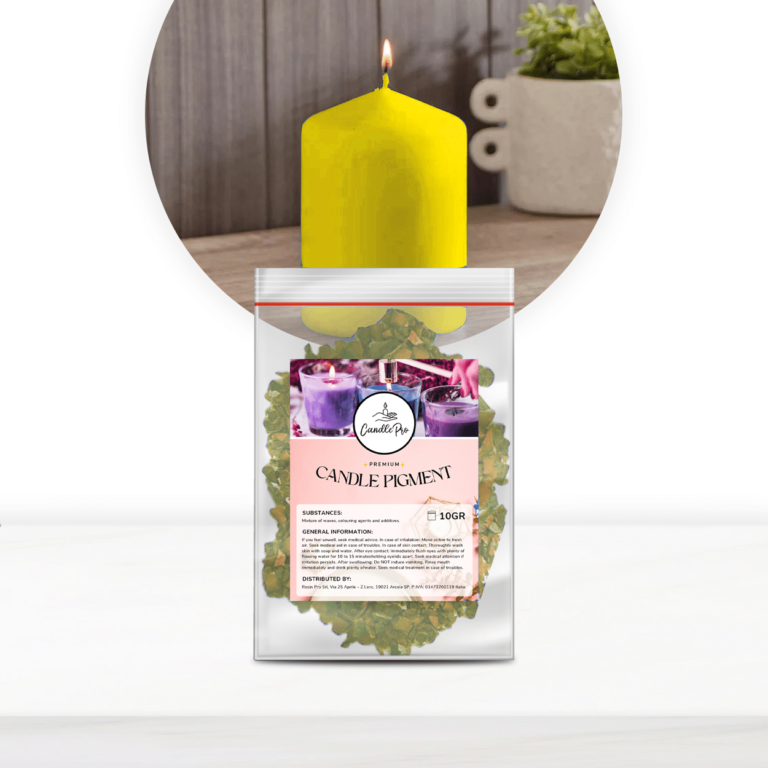 Allumez votre créativité avec ColorCandle : colorants pour bougies, cires et paraffines! - Jaune