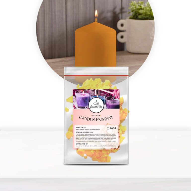 Allumez votre créativité avec ColorCandle : colorants pour bougies, cires et paraffines! - Orange