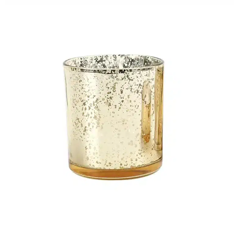 Verre doré à effet métallisé