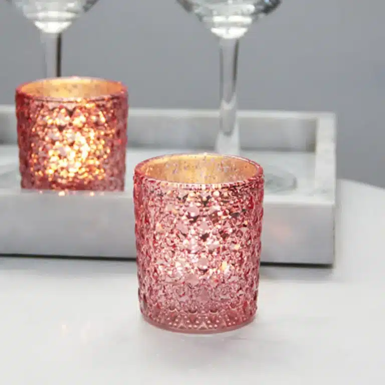 Verre rose