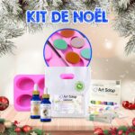 Kit de Noël pour Fabrication de Savon Artisanal - Un Cadeau Parfait pour Elle