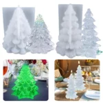 Moule Arbre de Noël 3D pour Décorations de Noël (12,5 cm)