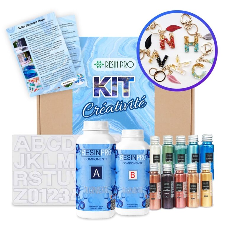 Kit de créativité: Créez vos propres Porte-clés en résine