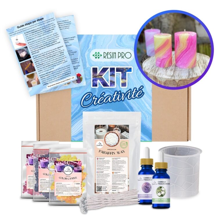 Kit de créativité: Créez vos propres Bougies artisanales