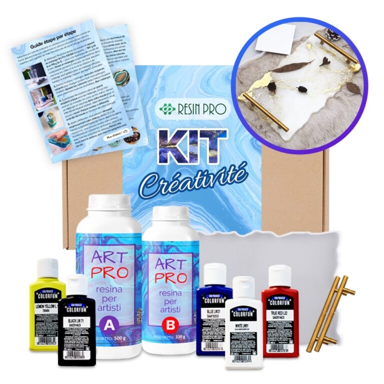 Kit de créativité: Créez vos propres plateaux en résine