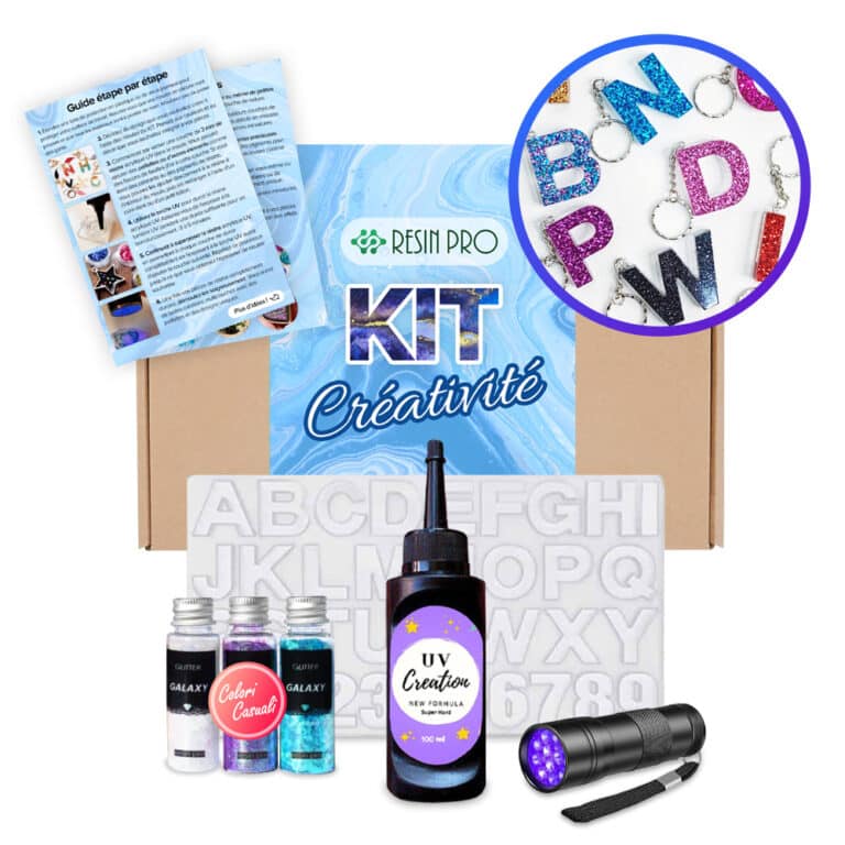 Kit de créativité: Créez vos propres Bijoux en résine UV