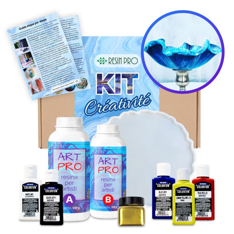 Kit de créativité: créez vos propres vases en résine!
