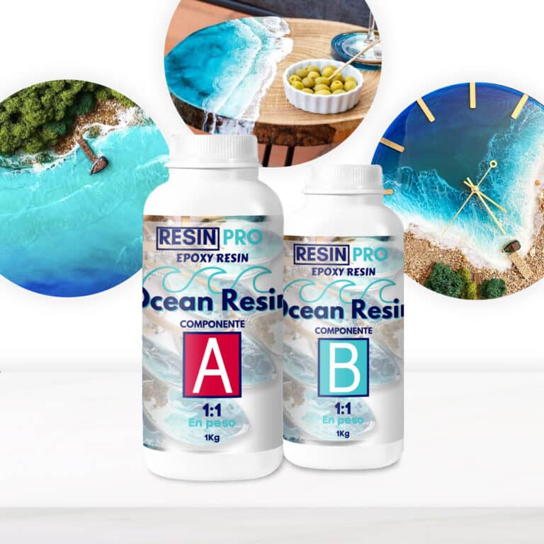 Ocean Resin - Résine spéciale pour l'art océanique à haute densité et plus résistante à l'humidité