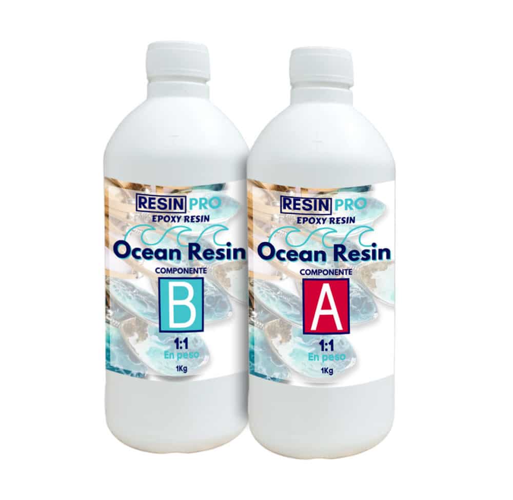 Ocean Resin - Résine spéciale pour l'art océanique à haute densité et plus résistante à l'humidité