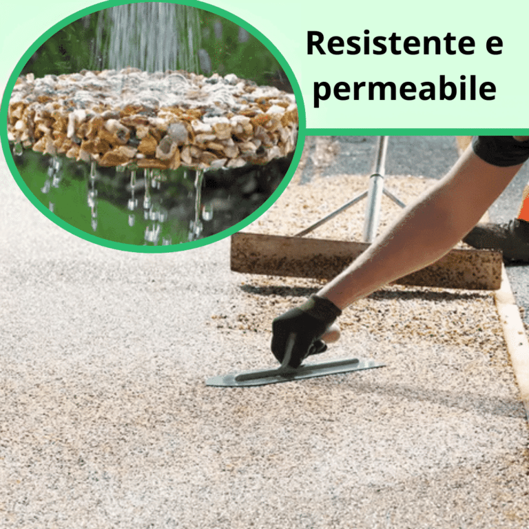 STONEDRAIN - KIT COMPLET POUR SOL DRAINANT EN GRAVIERS ET RÉSINE