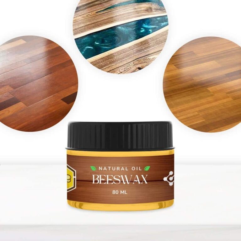 Cire d'abeille semi-liquide pour la protection et l'entretien du bois 80 ML