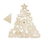 Sapin en bois dentelle