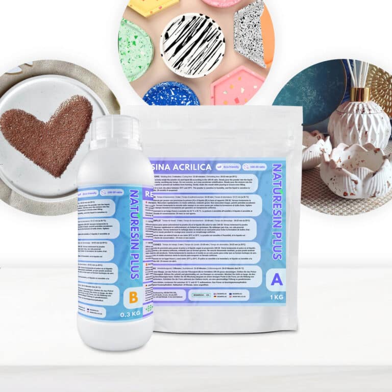 NATURESIN PLUS – Résine Minérale Bi-composant Blanche  Haute Résistance – Sans Gants et sans Masque !
