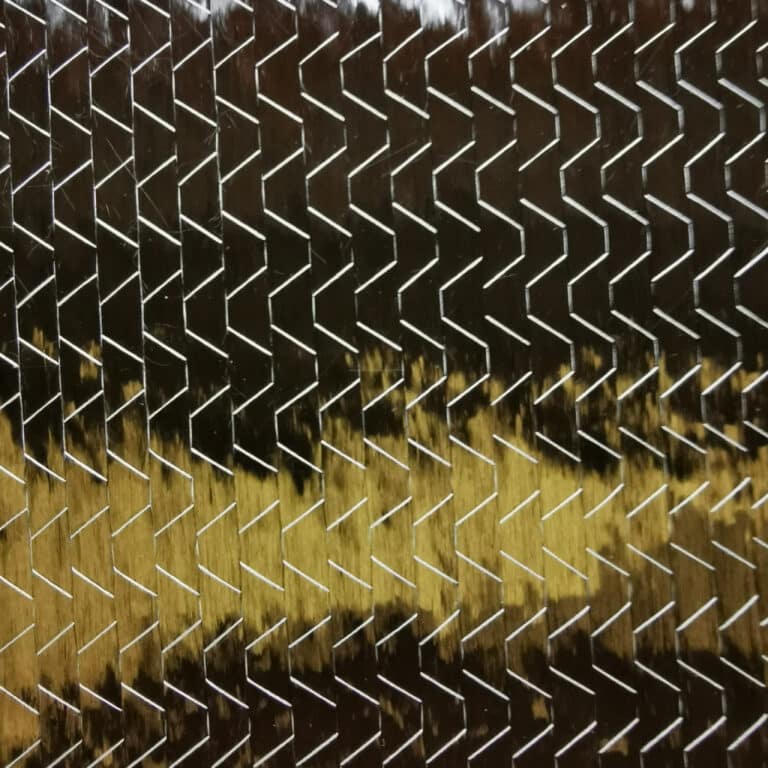 Tissu croisé en fibre de carbone Biaxial 0 45 268grs ct3,4 24k de 125cm 0/45 - 268g/m² CT 3,4 - Largeur 125cm - Renfort diagonal pour pièces composites