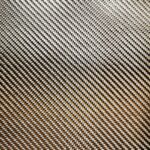 Tissu en fibre de carbone 245T 3K - Largeur 125cm - Haute résistance pour applications techniques et industrielles